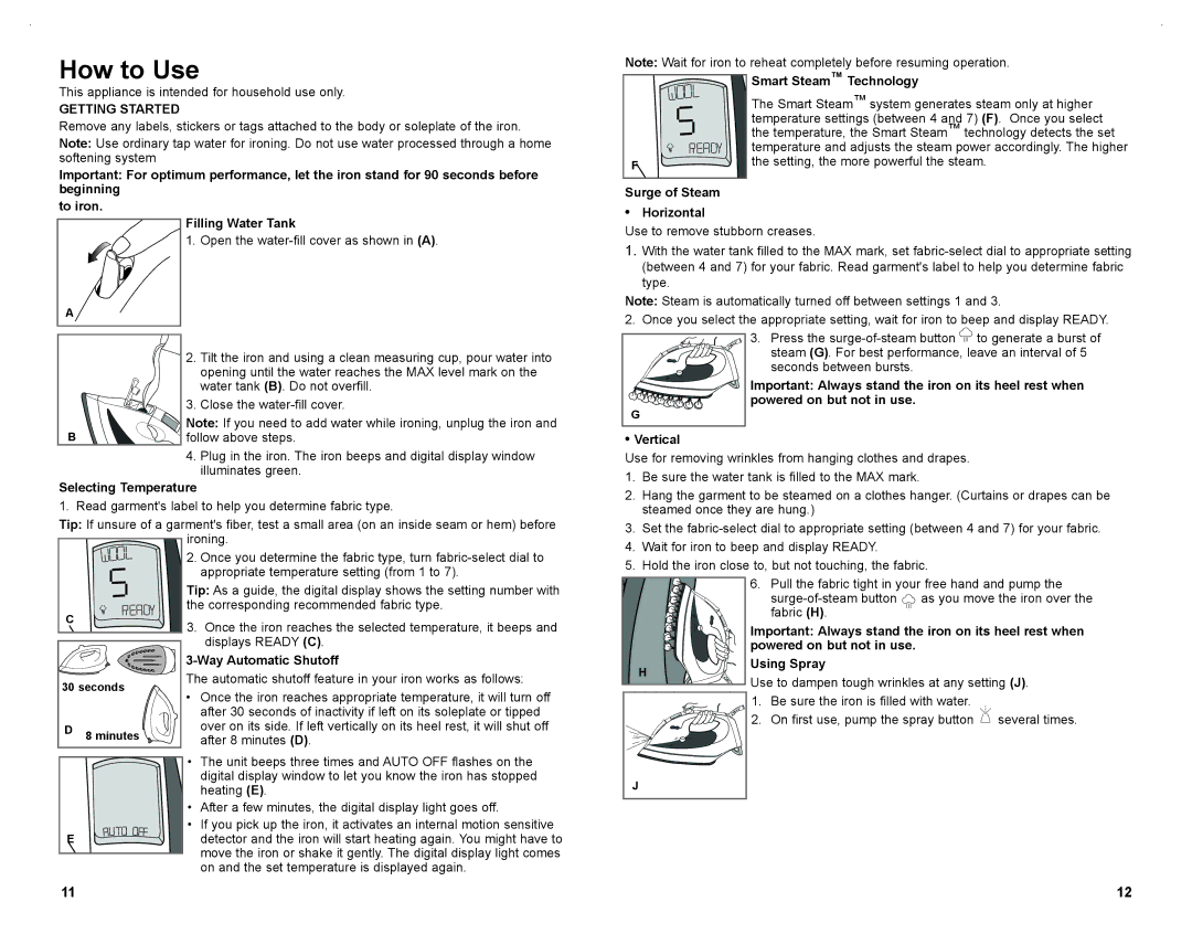 Black & Decker D1691KT manual How to Use, Getting Started 